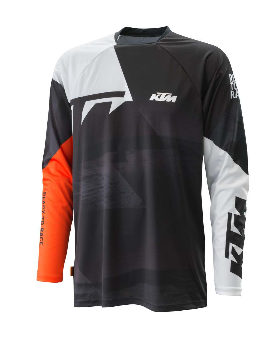 Main image of KTM Pounce Riding Jersey (Black)